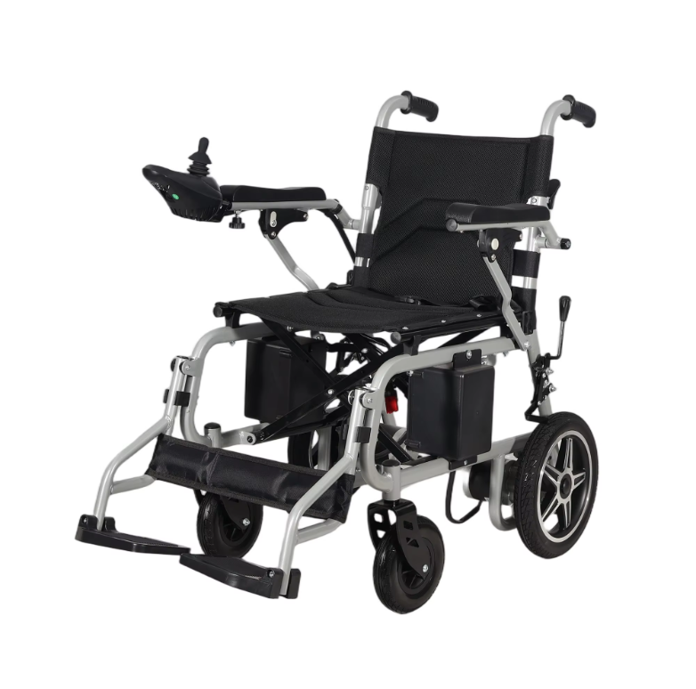 folding electric wheelchair