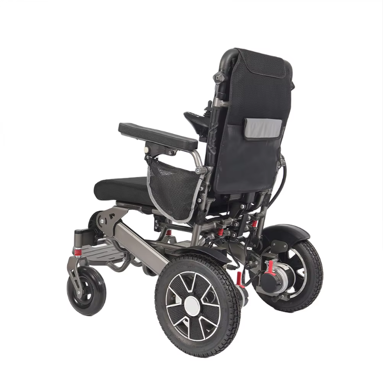folding electric wheelchair
